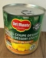 Ananas Dessert-Stücke