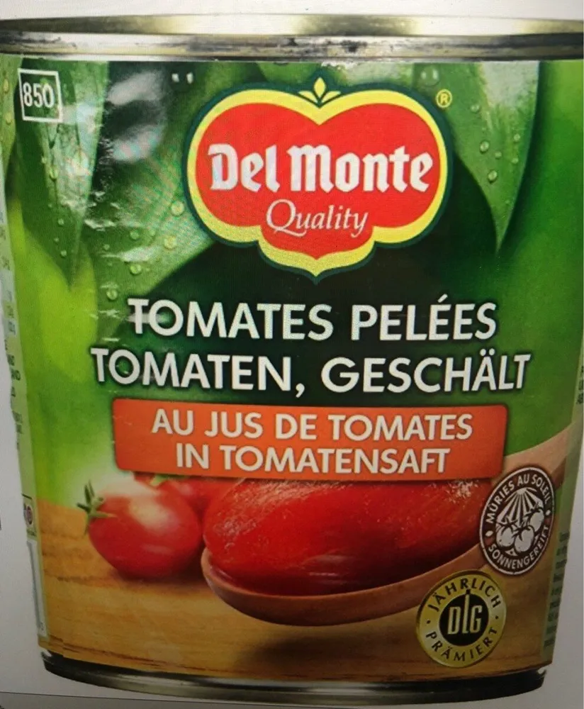 Tomates pelées