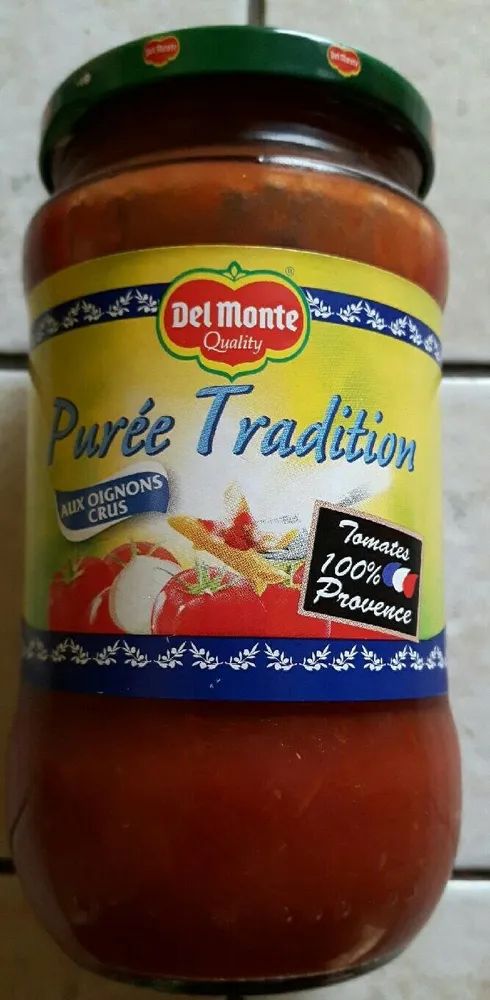 Purée tomates tradition aux oignons crus
