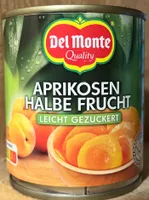 Abricots demi-fruits