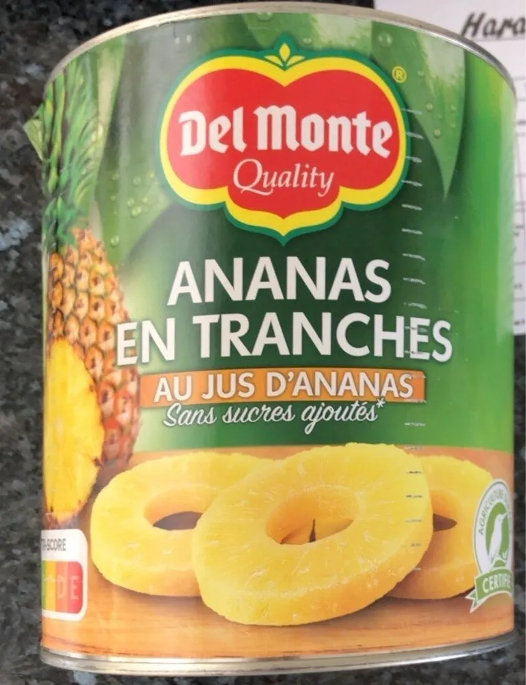 Ananas en tranches