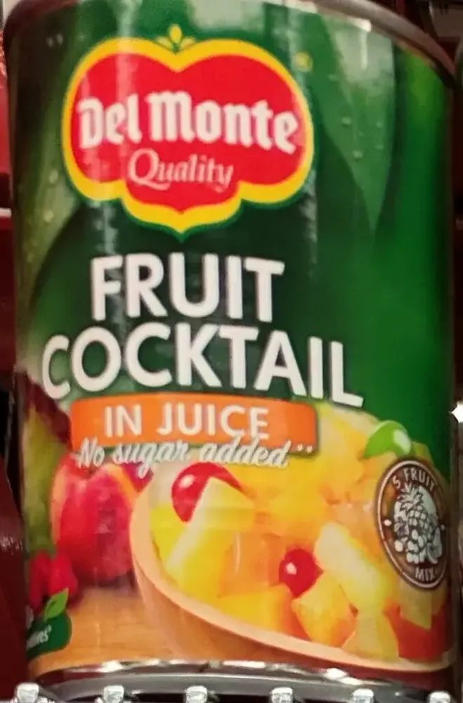 Cocktail de fruits au jus de raisin