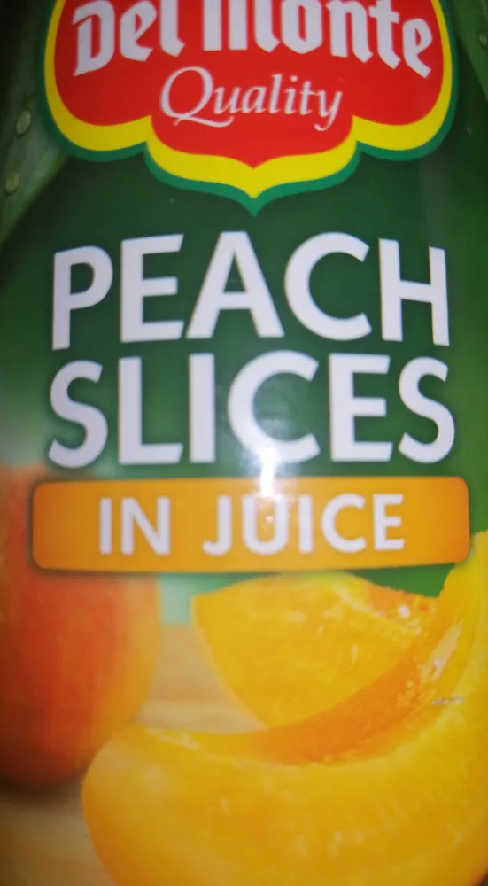 Peach Slices in Juice