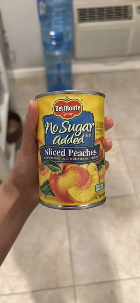 Sliced Peaches