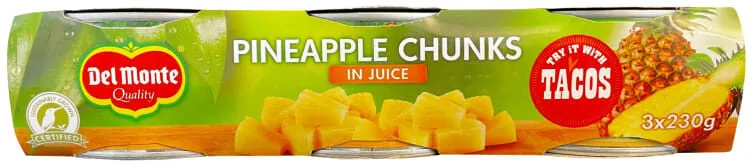 Pineapple Chunks in Juice