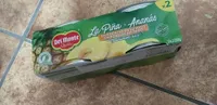 Rodajas de piña en su jugo