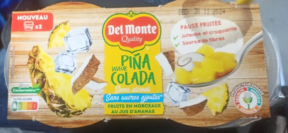 Pina saveur colada