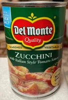 ZUCCHINI with Italian Style Tomato Sauce