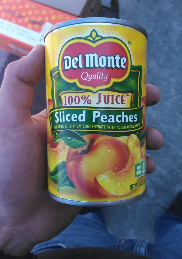 Sliced Peaches