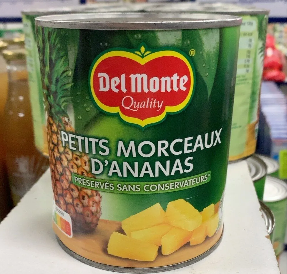 Petits morceaux d’ananas