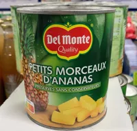 Petits morceaux d’ananas