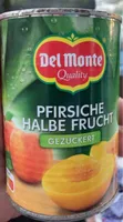 Halbe Pfirsiche