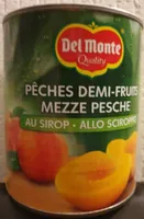 Pêche au sirop Demi-Fruits