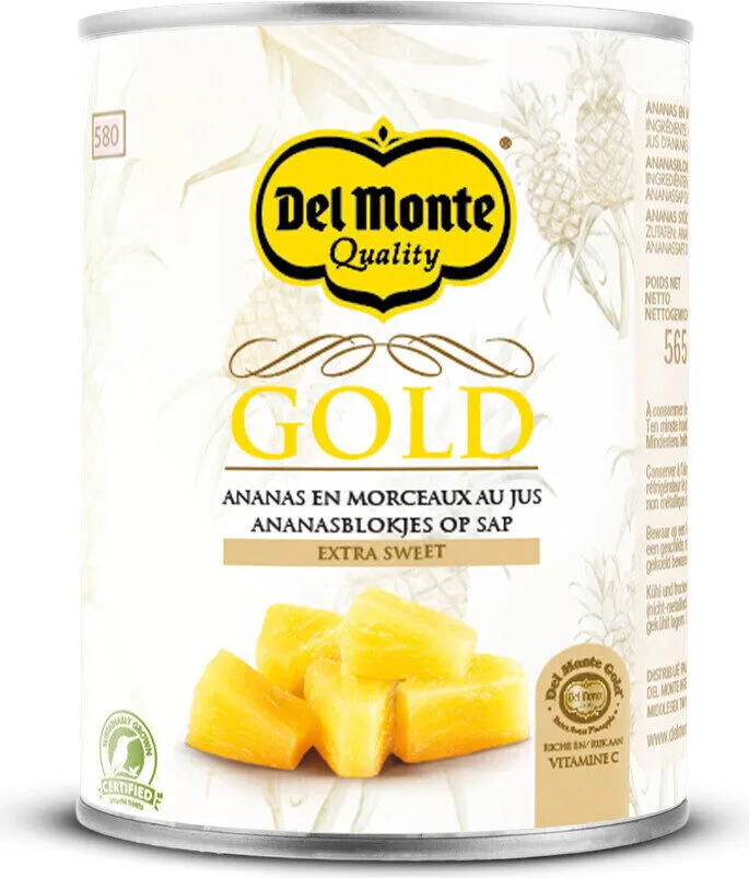 Ananas Gold en Morceaux au Jus