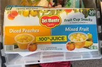 Diced Peaches