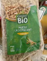 Muesli croustillant bio
