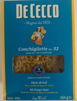 Pasta Conchigliette no. 52