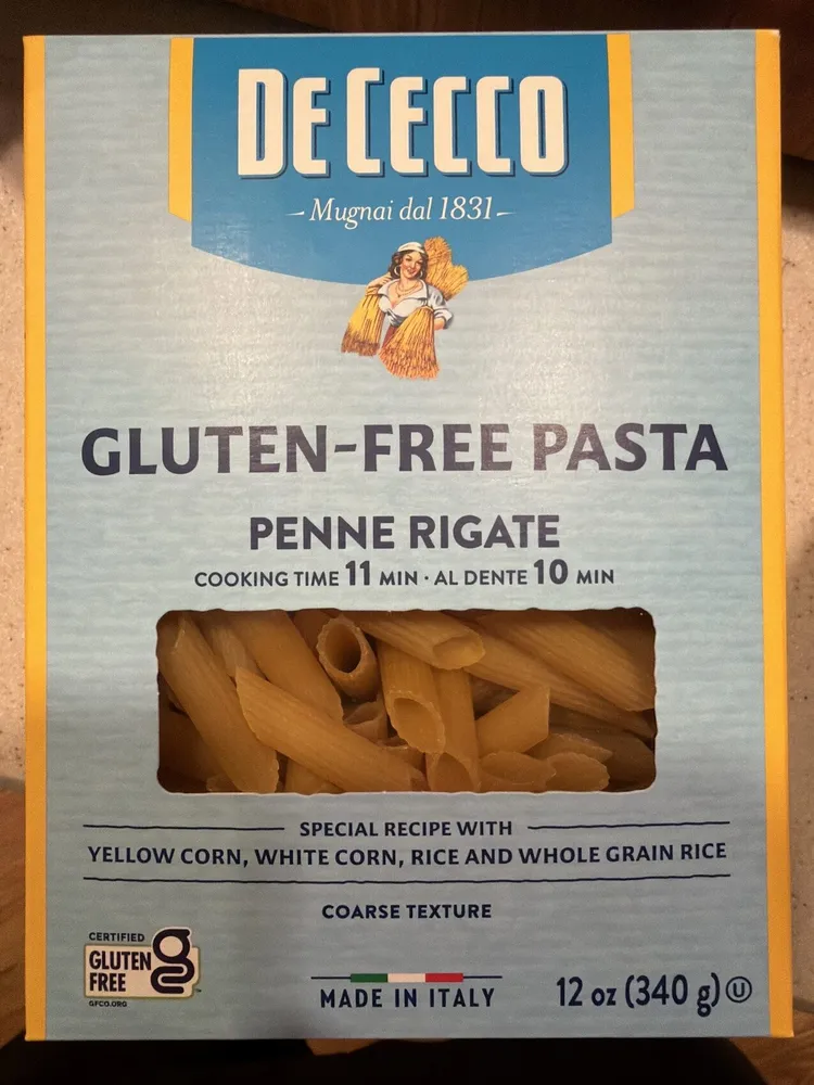 Gluten Free Penne Rigate Pasta