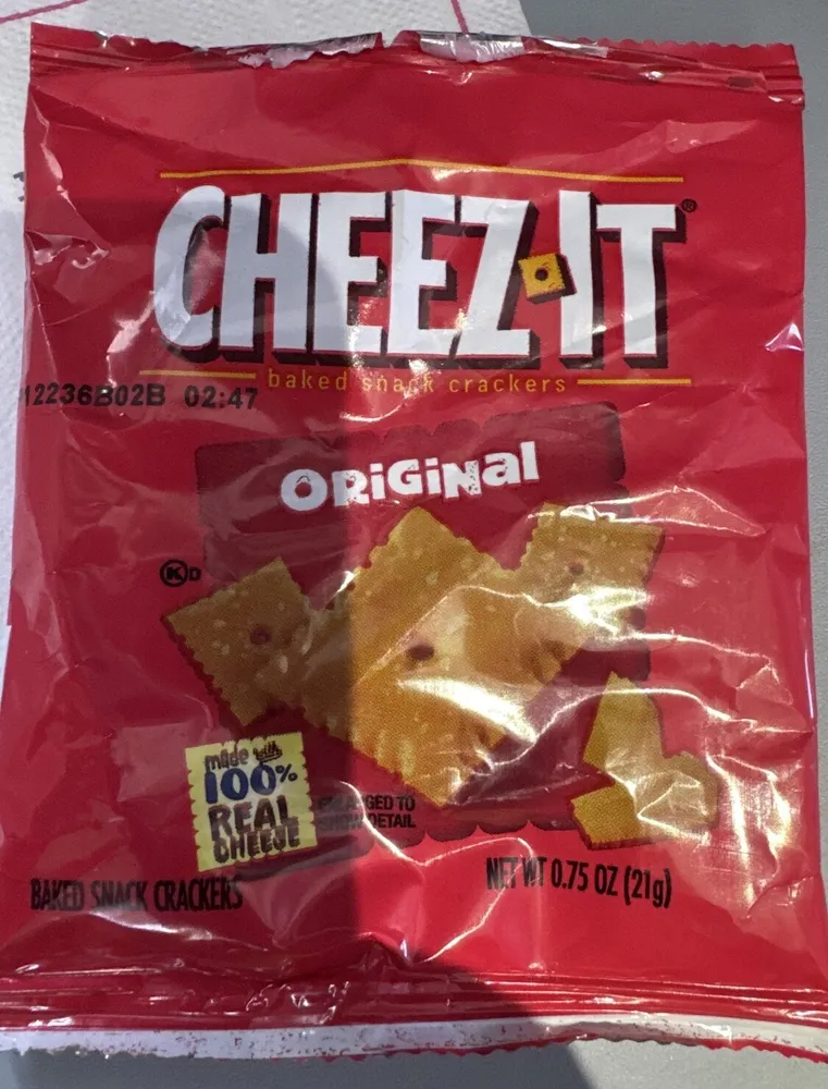 Cheez it original baked snack crackers