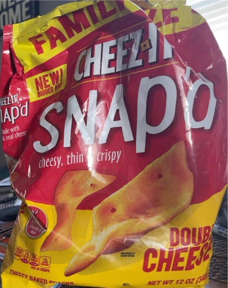 Cheez-It Snap'd Double Cheese