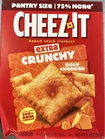 Extra Crunchy Bold Cheddar baked snack crackers