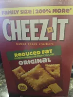 Cheez-It Reduced Fat Original baked snack crackers