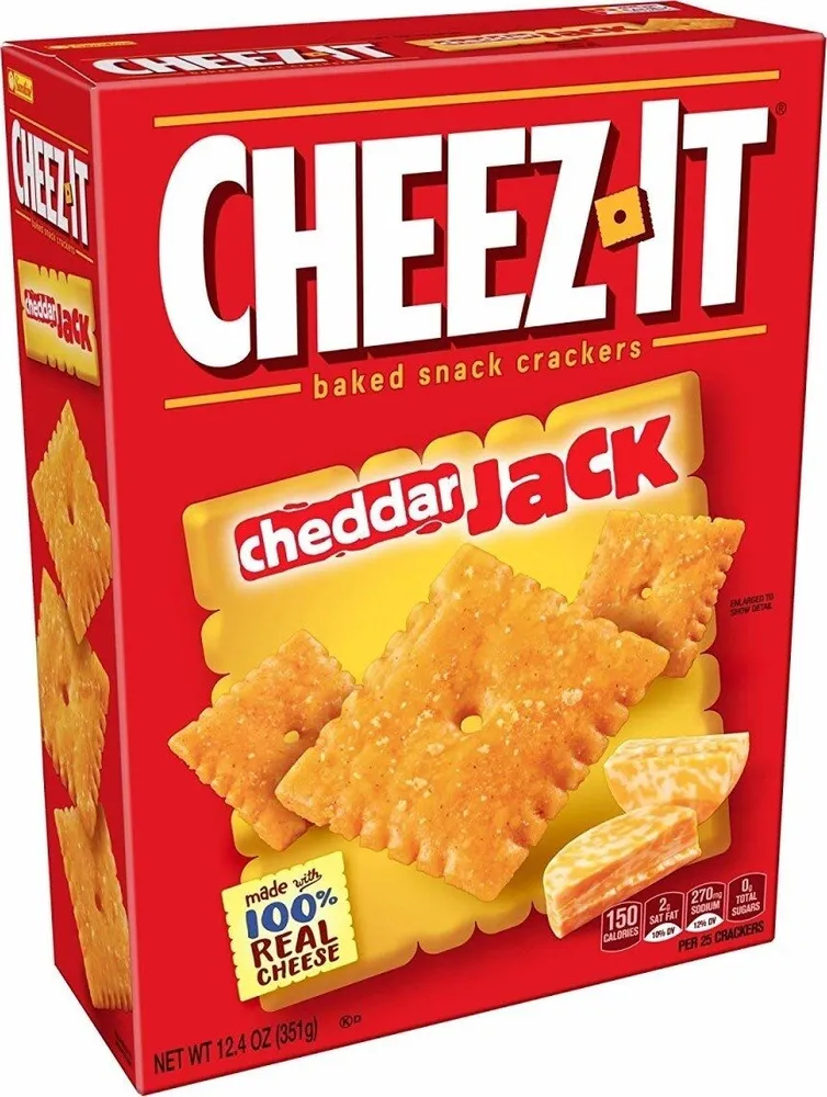 Cheddar Jack Baked Snack Crackers