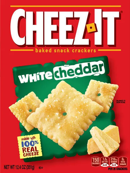 White Cheddar Baked Snack Crackers