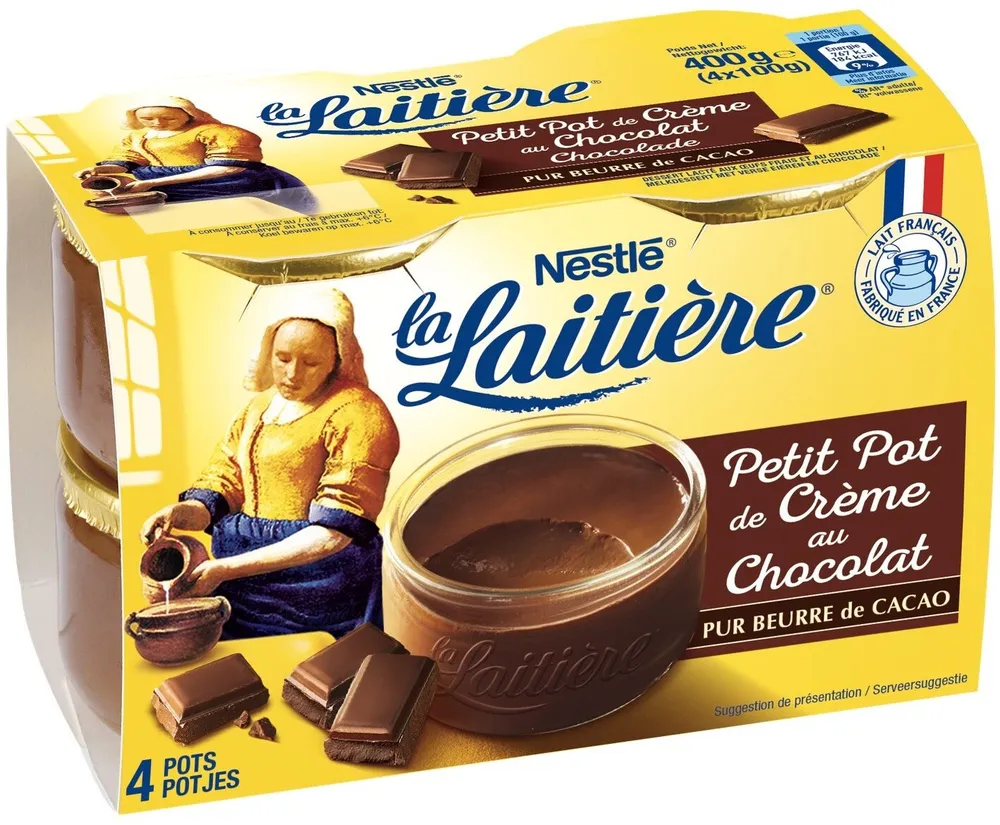 Petit pot de crème au chocolat