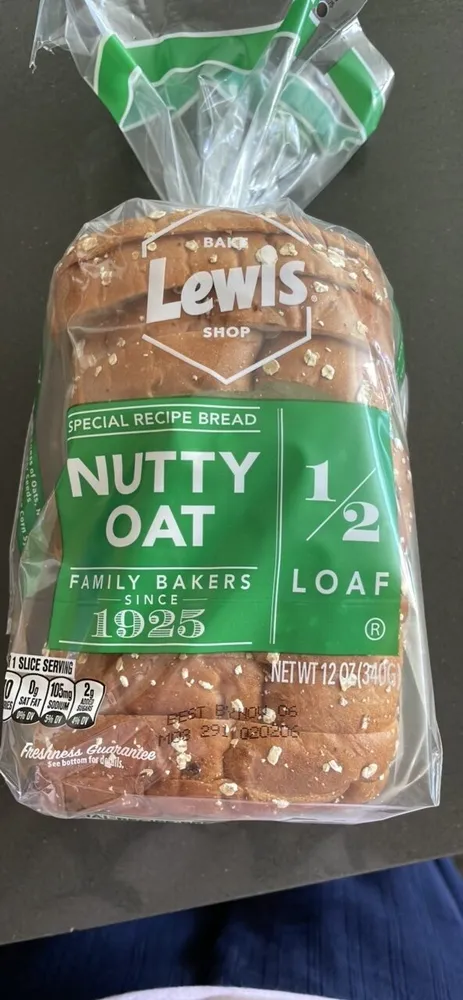 Nutty Oat Half Loaf Full Flavor