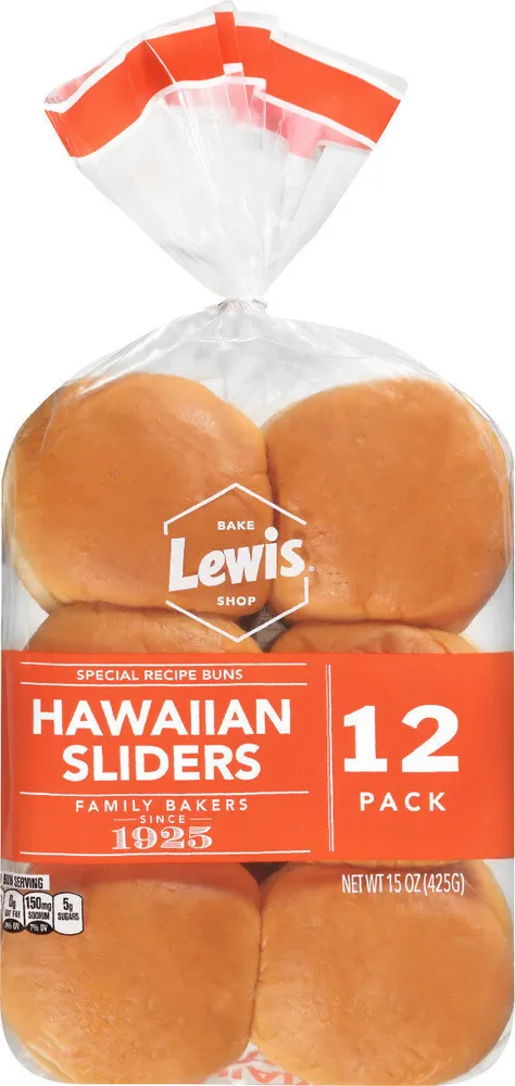 Bake shop hawaiian sliders special recipe buns