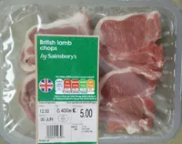 British lamb chops