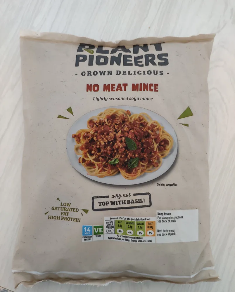 No meat mince