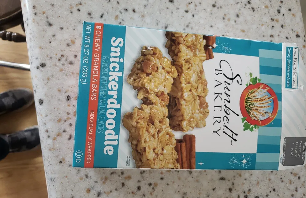Snickerdoodle Granola Bar