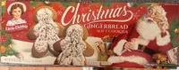 Red, White and Blue Gingerbread Soft Cookies