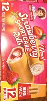 Strawberry Shortcake Rolls Twin Wrapped