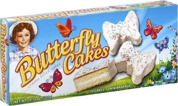 SPRING Butterfly Cakes