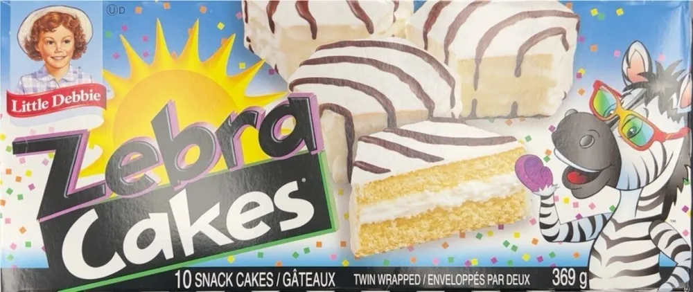 Zebra cakes
