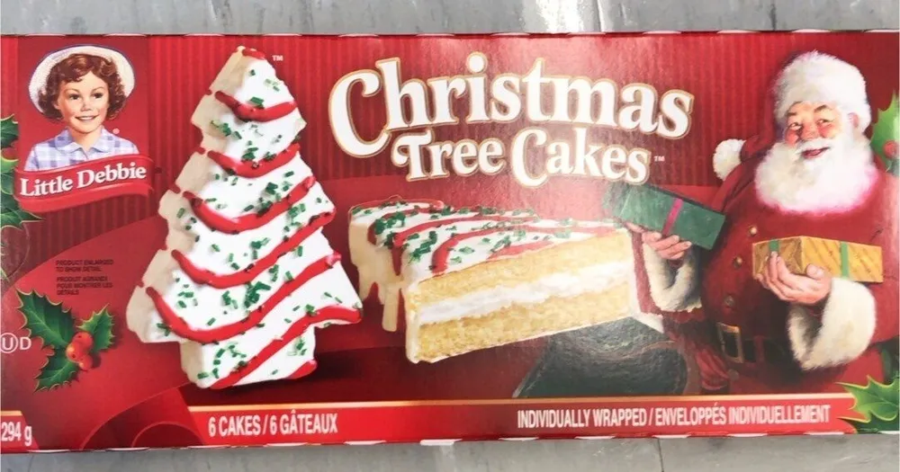 Christmas Tree Cakes Vanilla