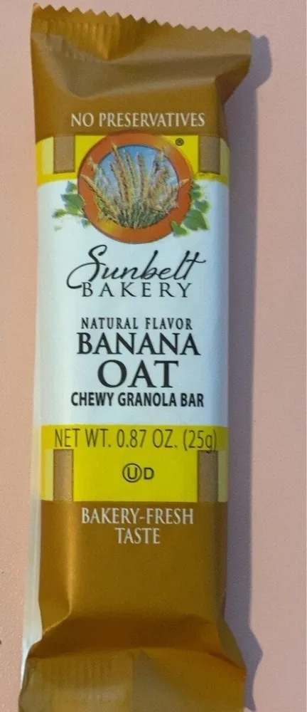 Sunbelt Bakery Banana Oat Chewy Granola Bar