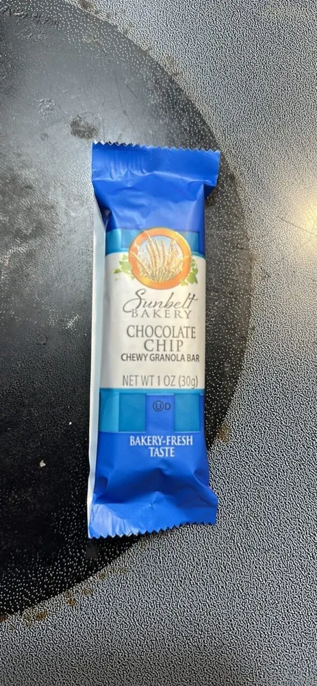 Chocolate Chip Chewy Granola Bar