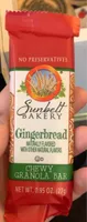 Gingerbread chewy granola bar