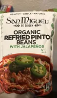 Organic refried pinto beans
