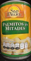 Palmitos en mitades San Miguel