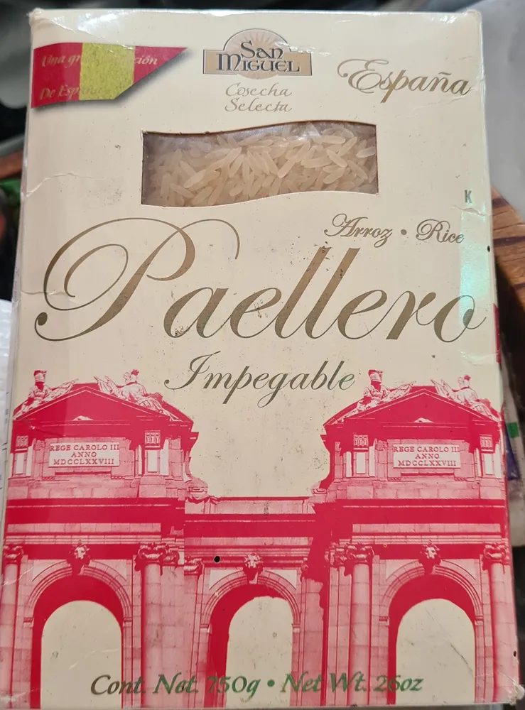 Arroz paellero