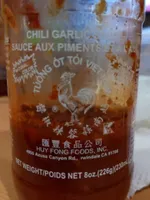 Chili garlic sauce