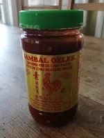 Sambal Oelek pâte de chili fraîche broyé