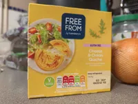 gluten free cheese and onion quiche