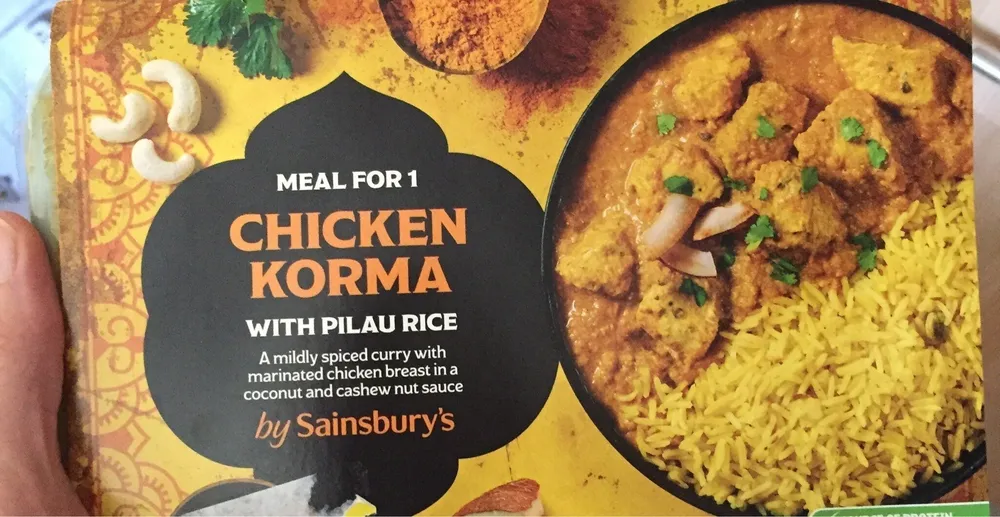 Chicken Korma with Pilau Rice