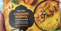 Chicken Korma with Pilau Rice